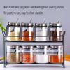 Canisters Set Jars with Stainless Steel Lids,Glass Storage Containers Airtight,Clear Glass Airtight Jars for Home Kitchen (Color : B) view 3