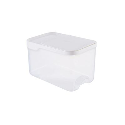 Canisters Set Airtight Storage Containers,Plastic Dry Storage Boxes with Wheels,Kitchen Pantry Storage Bin for (Color : B)