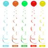 30 Pieces Sea Animals Hanging Swirl Decorations Under the Sea Birthday Party Ceiling Decor for Boys Girls Ocean Mermaid Creatures Baby Shower Tropic Fish Beach Party Favors Supplies view 4