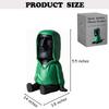 ZKSYLSM Easter Island Moai Statue Decor,Resin Imitation Stone Statue Figurine Sculpture,Pen Holder, Mobile Phone Holder,Decor Desktop,Bookshelf,Tabletop,Black (Black) view 2
