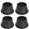 KaysaLY 3 Inch 4 Pcs Furniture Risers, Stable Chair Risers for Bed Chair Desk Table Sofa, Bed Leg Elevators, Bed Chair Sofa Riser Feet Lift Set,M view 1