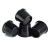 KaysaLY Set of 4 Furniture Raisers, Stable Chair Risers for Bed Chair Desk Table Sofa, Black Foot Bed Riser for Sofa Riser Bed Riser,Black,L view 1
