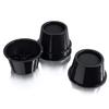 KaysaLY Set of 4 Furniture Raisers, Stable Chair Risers for Bed Chair Desk Table Sofa, Black Foot Bed Riser for Sofa Riser Bed Riser,Black,M view 1