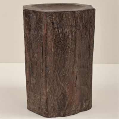 12" Decorative Wooden Candle Stand | Wooden Candle Stand | Handmade Art | Made in India - Mango Wood