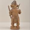 17" Wooden Naga Figure | Naga Figure | Handmade | Made in India - Wood view 4