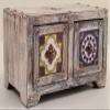 10" Wooden Chest Box With 2 Ceramic Drawers | Wooden Planters | Handmade | Made In India - MANGO WOO view 4