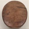 7" Small Wooden Circular Shape Pedestal | Wood Pedestal | Handmade | Made in India - Mango Wood view 3