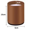 KaysaLY Furniture Risers Heavy Duty Bed Risers for Sofa Table Couch Lift Height of 3 Inches, Bottom Pad Protect Floors, Carbon Steel Offer Strong Support,Brown view 2