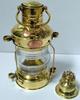 12" Nautical Brass Oil Lamp Hanging Lantern Ship Boat Oil Lamp Vintage Brass Oil Lantern Hanging Lamp Outdoor Party Lighting view 1