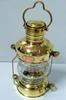 12" Nautical Brass Oil Lamp Hanging Lantern Ship Boat Oil Lamp Vintage Brass Oil Lantern Hanging Lamp Outdoor Party Lighting view 2