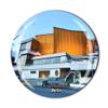 Berlin Philharmonic Germany Fridge Magnet Crystal Tourist Souvenir Gift Collection Refrigerator Magnetic Sticker view 1