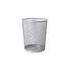 BDPP Trash Can Mesh Trash Can Round Garbage Can Metal Garbage Bin,Hollow Design, Suitable for Office Family Bedroom Studio USO Interior y Exterior (Color : B) view 1