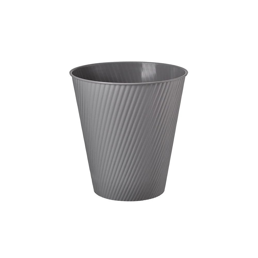 BDPP Trash Can Lidless Trash Can,Large Capacity Garbage Can,Creative Plastic Garbage Bin,Suitable for Bedroom,Living Room and Kitchen USO Interior y Exterior (Color : C)
