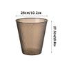 BDPP Trash Can Lidless Trash Can,Large Capacity Garbage Can,Creative Plastic Garbage Bin,Suitable for Bedroom,Living Room and Kitchen USO Interior y Exterior (Color : C) view 2