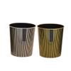 BDPP Trash Can Round Trash Can,Simple Plastic Garbage Can,high-Efficiency Garbage Bin,Suitable for Office and Family 2 Packs USO Interior y Exterior view 1