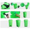 BDPP Trash Can 55L/14.5 Gallons Trash Can Pedal Garbage Can Plastic Thick Garbage Bin with Lid Suitable for Kitchen Courtyard Park USO Interior y Exterior (Color : A) view 3