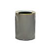 BDPP Trash Can Double-Layer Trash Can Metal Garbage Can Creative Simple Garbage Bin Suitable for Kitchen Bedroom Bathroom Office USO Interior y Exterior (Color : C) view 1