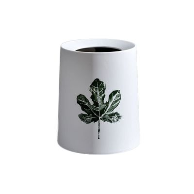 BDPP Trash Can Double-Layer Trash Can Plastic Garbage Can Large-Capacity Garbage Bin Environmentally Friendly Material 12L/3.1gallons USO Interior y Exterior (Color : B)