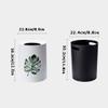 BDPP Trash Can Double-Layer Trash Can Plastic Garbage Can Large-Capacity Garbage Bin Environmentally Friendly Material 12L/3.1gallons USO Interior y Exterior (Color : B) view 2