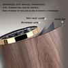 BDPP Trash Can Metal Creative Trash Can,Thick Waterproof Garbage Can,Round Garbage Bin,Suitable for Bedroom,Kitchen,Bathroom USO Interior y Exterior view 3