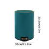 BDPP Trash Can Stainless Steel Trash Can Pedal Garbage Can with Lid Garbage Bin 6L/1.5 Gallons Suitable for Bedroom Bathroom Kitchen USO Interior y Exterior (Color : D) view 2