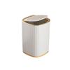 BDPP Trash Can Smart Sensor Trash Can,Large-Capacity Garbage Can,Automatic Garbage Bin with Lid,USB Charging Cable USO Interior y Exterior view 1