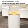 BDPP Trash Can Smart Sensor Trash Can,Large-Capacity Garbage Can,Automatic Garbage Bin with Lid,USB Charging Cable USO Interior y Exterior view 3