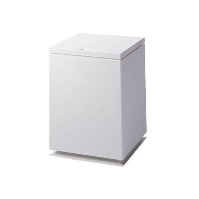 BDPP Trash Can 10L/2.6 Gallons Trash Can,Double-Layer Garbage Can,Ultra-Thin Plastic Garbage Bin with Silent and Gentle Lid USO Interior y Exterior (Color : D)