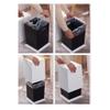 BDPP Trash Can 10L/2.6 Gallons Trash Can,Double-Layer Garbage Can,Ultra-Thin Plastic Garbage Bin with Silent and Gentle Lid USO Interior y Exterior (Color : D) view 3