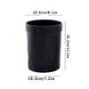 BDPP Trash Can Lidless Trash Can Plastic Garbage Can Creative Fashion Garbage Bin Environmental Protection Material with Pressure Ring USO Interior y Exterior (Color : B) view 2