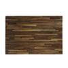 CONSDAN Butcher Block Counter Top, Walnut Solid Hardwood Countertop, Wood Slabs for Kitchen, Reversible, Both Side Polished, Prefinished with Food-safe Oil, 1.5" Thickness, 60"x25" view 1