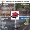 COMFORTANZA Soft 18x18x3 Memory Foam Seat Cushion for Kitchen, Dining, Office Chairs, Cars - Washable Velvety Cover with Waterproof Layer & Non-Slip Base - Comfort & Back Pain Relief - Burgundy view 4