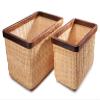 Teng Jin Nantucket Basket Desktop Storage and Organization for Organizing Shelf Nursery Home Closet Natural view 1