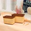 Teng Jin Nantucket Basket Desktop Storage and Organization for Organizing Shelf Nursery Home Closet Natural view 4