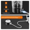FANS-ONE Premium Electric Protein Shaker Bottle, 24 oz Lockable Blender Shaker Bottles, Made with Tritan, BPA Free, USB Rechargeable Mixer Blender Cup for Protein Shakes, Black view 4