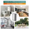 PayLessHere 13.2 Gallon(50L) Trash Can, Fingerprint Proof Stainless Steel Kitchen Garbage Can with Removable Inner Bucket and Hinged Lids, Pedal Rubbish Bin for Home Office view 3