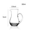 123Arts Glass Creamer Pitcher Creamer Jug Sauce Serving Pitcher Milk Jug,300ml view 2