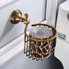 TYQXSH Toilet Paper Holder, Wall Mounted Tissue Rack view 3