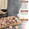 Crocon 1LB Peach Moonstone Tumbled Stones and Crystals Bulk Natural Crystal Kit for Reiki Healing Crystal Polished, Tumble Stones, Chakra Balancing, Good Luck, Reiki Gift Home Decor Size : 20-25 mm view 4