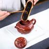 180ml Hand Painted Yixing Dahongpao Teapot Kung Fu Tea Set Tea Ceremony Kettle Decoration view 4