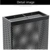 WXYZ Umbrella Stand Rack Golden Light Luxury Mesh Umbrella Stand, Long and Short Umbrella Storage Rack with 2 Hooks, Rectangular Umbrella Bucket, 30x13x40cm view 3