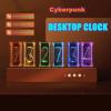 BOOFIRE Glow Tube Clock Glow Clock for Kids Adults RGB Led Glow Tube Clock DIY Nixie Tube Clock Gifts for Lovers, Friends, Christmas, Birthday view 2