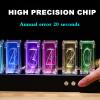 BOOFIRE Glow Tube Clock Glow Clock for Kids Adults RGB Led Glow Tube Clock DIY Nixie Tube Clock Gifts for Lovers, Friends, Christmas, Birthday view 3