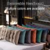 WANGPP Headboard Support Pillow - Large Bolster Headboard Backrest - Decorative Body Throw Pillows,Bed Sofa Reading Pillow Removable Backrest Pillow Positioning Support Headboard view 2