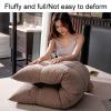 WANGPP Headboard Support Pillow - Large Bolster Headboard Backrest - Decorative Body Throw Pillows,Bed Sofa Reading Pillow Removable Backrest Pillow Positioning Support Headboard view 3