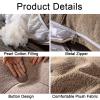 WANGPP Headboard Support Pillow - Large Bolster Headboard Backrest - Decorative Body Throw Pillows,Bed Sofa Reading Pillow Removable Backrest Pillow Positioning Support Headboard view 4