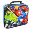 Marvel Avengers Lunch Bag Set For Boys, Kids - Bundle with Avengers School Lunch Box With Spiderman Stickers And More (Avengers School Supplies) view 2