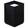 KaysaLY 4 Pack Square Furniture Risers Steel Bed Riser, Edge Guard Lifts, Adds 2 Inch/4 Inch Height to Heavy Duty Furniture,Table, Sofa and Bed,Black,10cm view 1