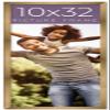 10x32 Frame Gold Bronze Solid Wood Picture Frame Width 0.75 Inches | Interior Frame Depth 0.5 Inches | Complete with UV Acrylic Plexiglass, Foam Board Backing & Hanging Hardware view 1
