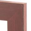 Millbrook Collection Country Chic Wood Picture Frames, 2-Pack, 16x20 - Alabama Red, Wide - 2-1/2" Face Solid Wood Molding for Photos, Artwork & Prints Includes Acrylic Glazing - Made in USA view 3